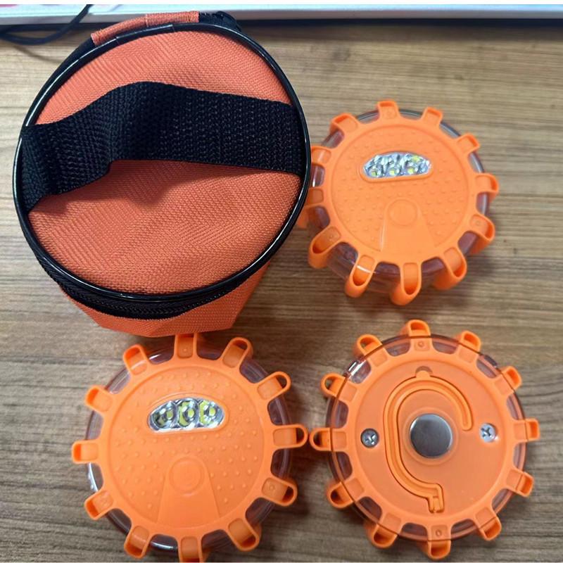 LED Auto Warnleuchte für den Verkehr mit starker Magnetbefestigung & Dauerlichtmodus