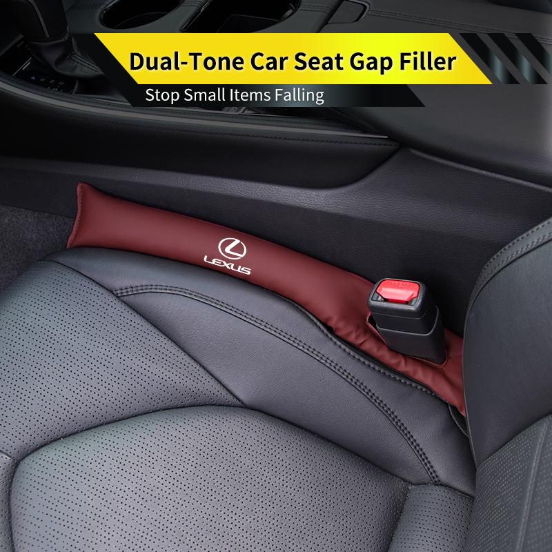 BJYL6 Interior Stickers Car Seat Gap Filler Gap Plug Strip Leak-Proof Strip Auto Interior Accessories For Lexus CT ES GS NX IS250 CT20