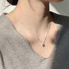 47Bag 925 Silver Mini Heart Chain Necklace Mila