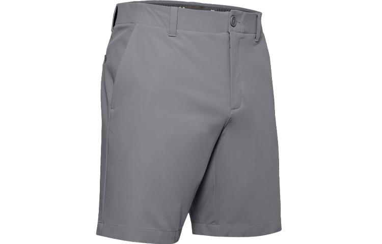 Under Armour Solid Color Sports Shorts Men s Gray 1358785-035 MD