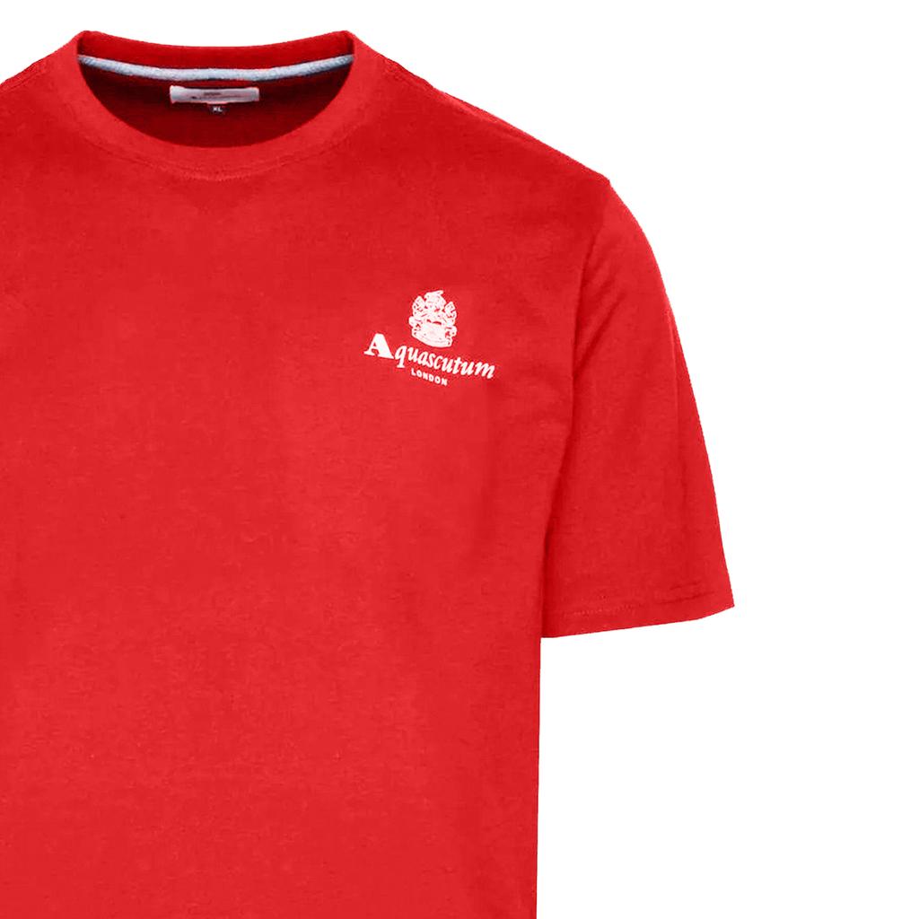 T-shirt da uomo Aquascutum London con logo Aldis