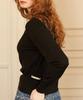 LAMARO Agatha Round Neck Classic Knit (Black)