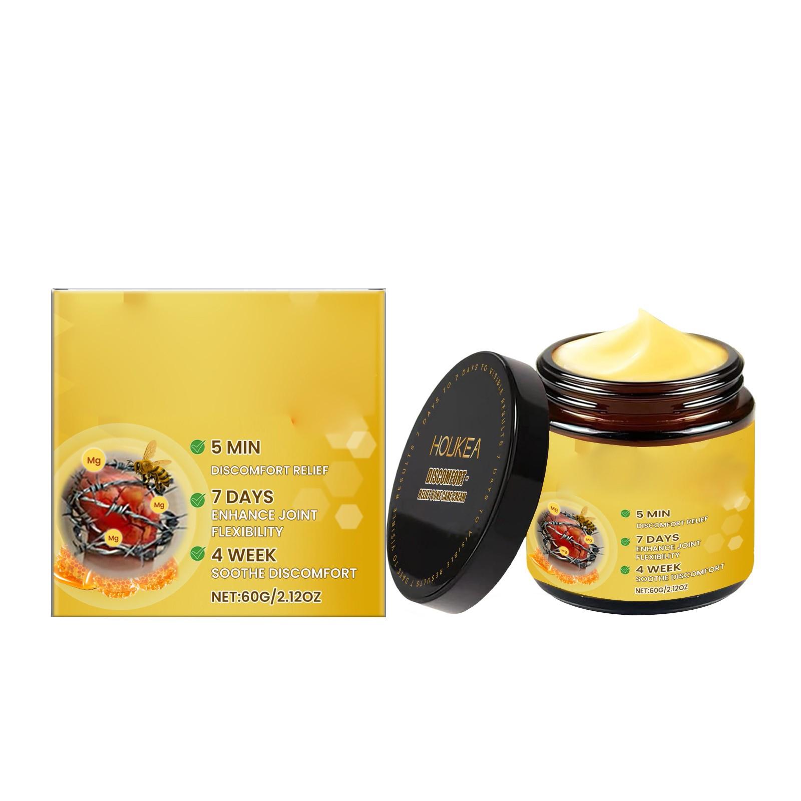 

Крем Bee Relief снимает напряжение, улучшает подвижность и охлаждает колени, локти и запястья One Size