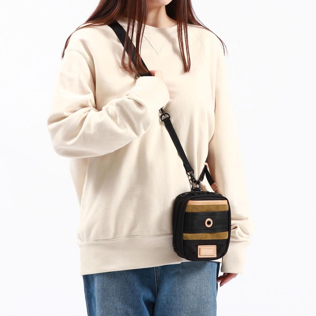 Nostalgia Shoulder Pouch 02723 [Masterpiece] BLACK-A