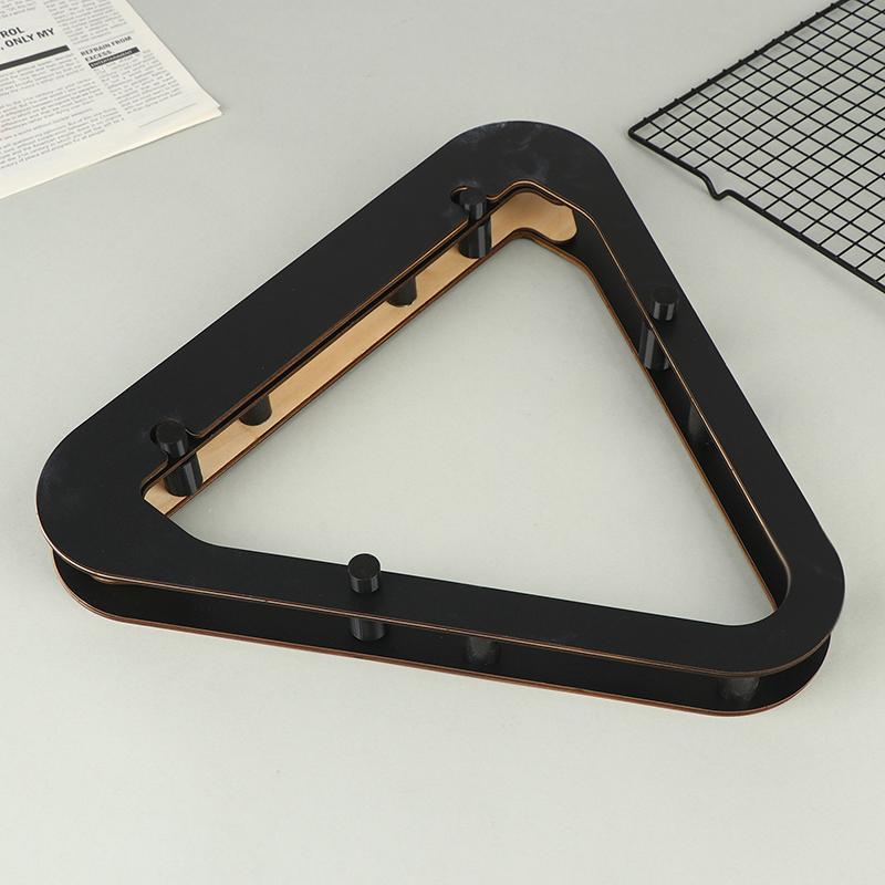 Professional Pool Ball Rack Adjustable 8 9-Ball Triangle For Tournament Play Heavy Duty Billiard Accessories 1Pc