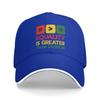 Black History Equality Greater Than Division Casual Baseball Cap Outdoor Sports Hip Hop Hats Summer Sun Men Trendy Baseball Caps