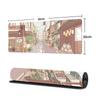 Japanese Anime-style Mousepad, Large Gaming Mouse Pad Featuring Anime Game Cityscapes, Non-slip Desk Mat, Dimensions 800x300x3mm