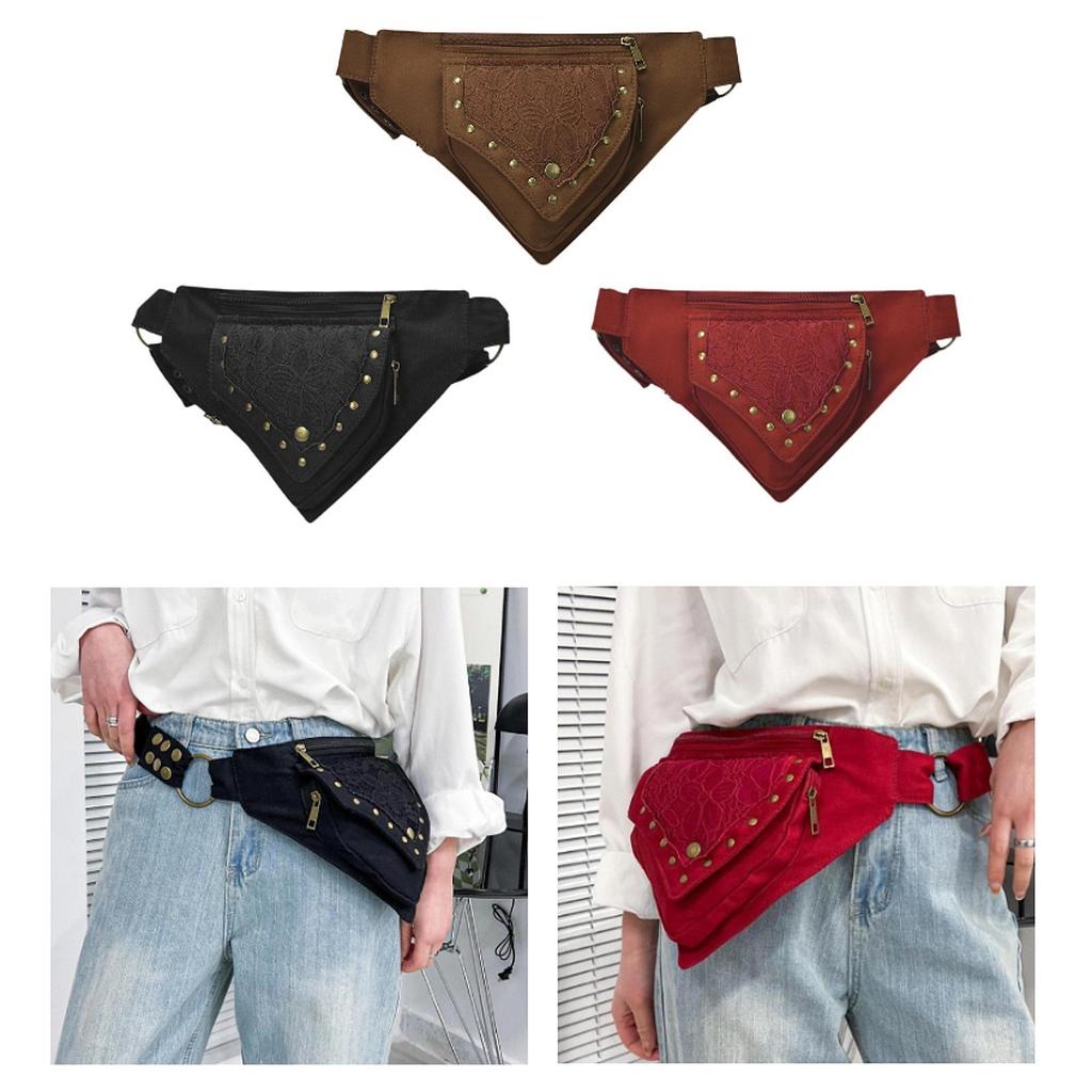 Belt Waist Bag Pouch Thigh Drop Leg Bag for Carnival Party Stage Performance