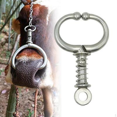 Rinder Nasenzange Viehzucht Bindewerkzeug Kreis Kuh Ringklemme