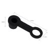 Brake Caliper Bleeder Cap,4pcs 8mm Black Rubber Brake Bleed Nipple Grease Cap Dust Cover Fit Replacement for Motorcycle Motorbike