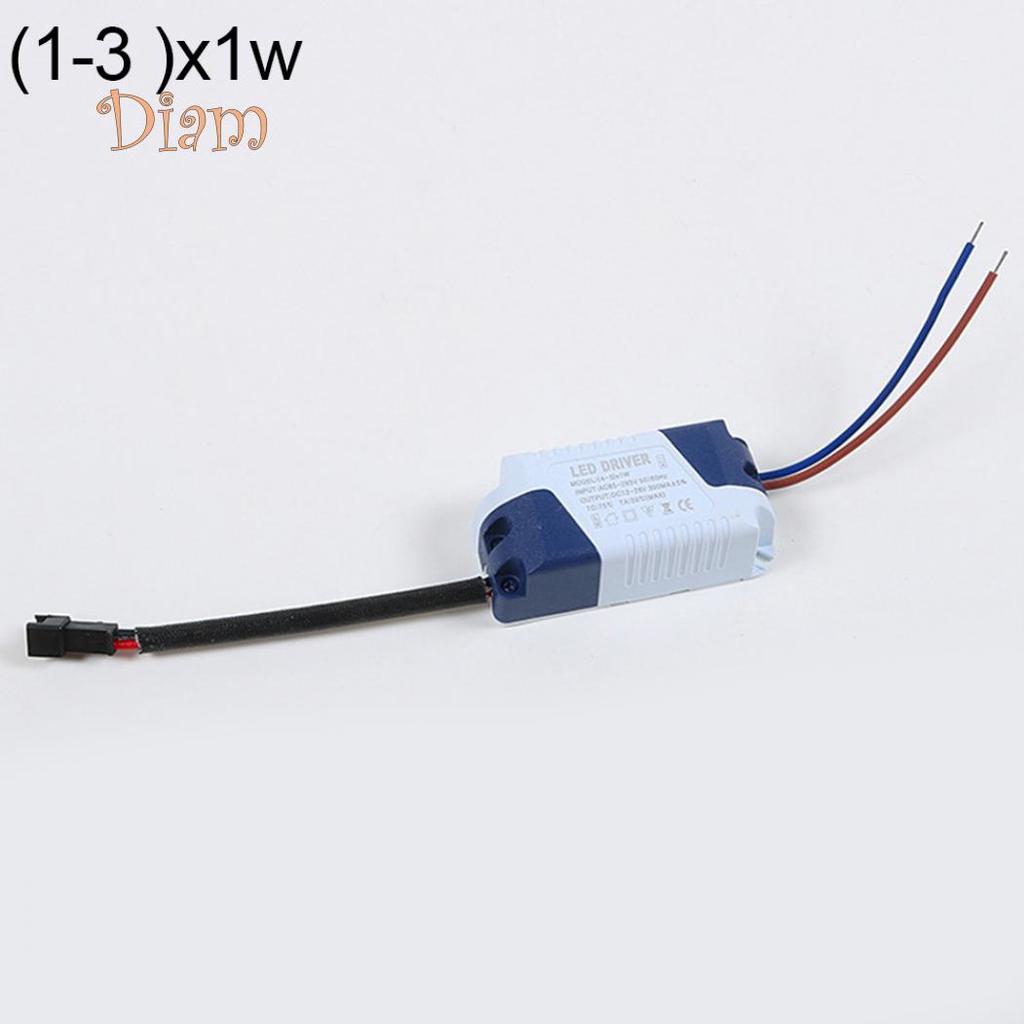 CA 85-265V de la CC 12-25V LED de alimentaci/ón del transformador del conductor 4-7 X1W
