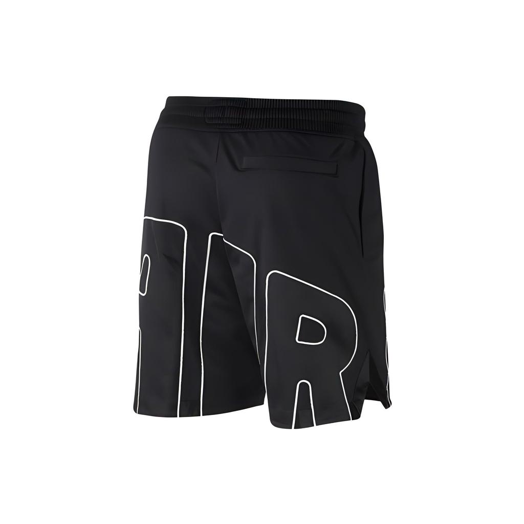 Nike Letter Print Mid-Rise Drawstring Fitted Straight Leg Casual Shorts Men shorts Black BV7737-010