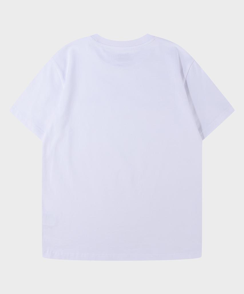 JEEP Heavy Cotton Small Logo Short Sleeve T-Shirt (Jr5Tsu192Wh)