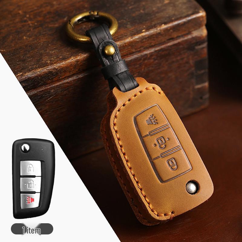 Nissan Key Case: Compatible with 23 Models Including Teana, Ariya, Sylphy, X-Trail, Tiida, Qashqai, and Kicks