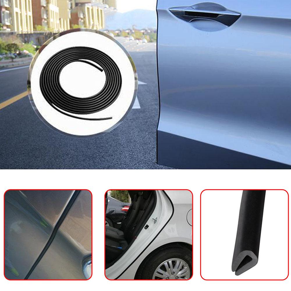 2 Meter Car Door Protector Decor Strip Universal Auto Door Edge Bumper  Anti-scratch Rubber Seal Guard Strip Car Styling