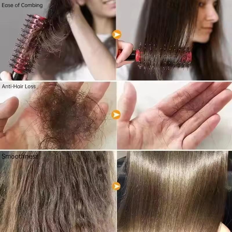 Keratin Revitalizing Cream Conditioner A smooth and supple hair to improve dryness targeting perm dyeing damaged hair care