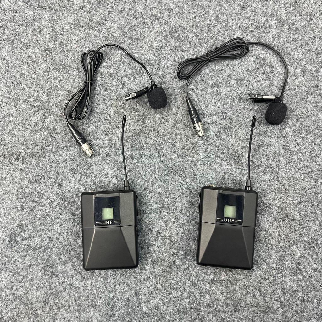 High-End Wireless U-Band Infrared Lavalier & Headset Microphone for Stage & Conference