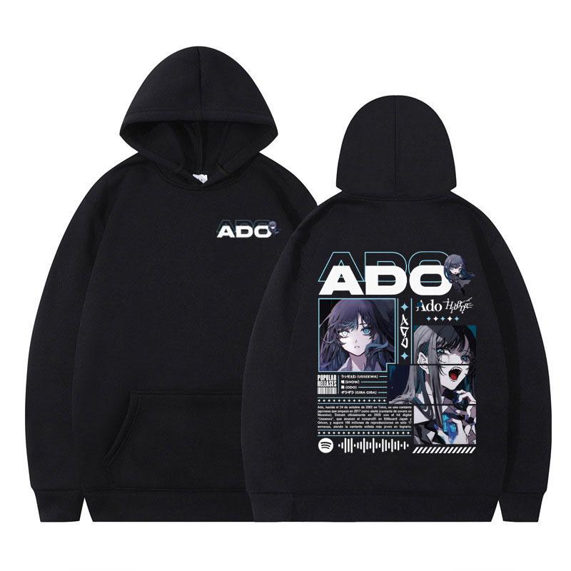 

Ado World Tour 2025 Hibana Hoodies Men Women Clothing Fashion Harajuku Sweatshirts Winter Vintage Aesthetics Streetwear Pullover 3XL