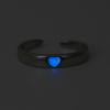 Luminous Turtle Heart Magnetic Couple Necklace - Cartoon Glow Valentine's Day Gift for Him & Her