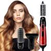 All In One Electric Curling Iron Professional Curling Wand Set Instant Heat Up Hair Curler with 2 Interchangeable Ceramic Barrels