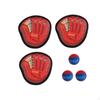 6 Pieces Catch and Toss Game Handheld Soft Paddle Ball Set for Kids, Beach,