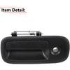 RLB-HILON Front Left Exterior Door Handle Compatible With Chevy Express 1500 2500 3500 4500 Van 1996 To 2009, For GMC Savana 1996 To 2009 Year