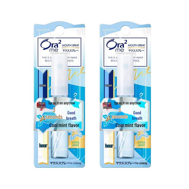 Ora2 Clear Breath Mint Mouth Spray - 2 Pack