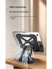 360° Rotating Aluminum Alloy Desktop Tablet Stand with Cooling Feature