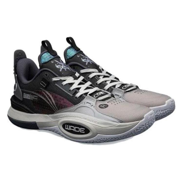 Li Ning Wade All City 10 X Glare We Are One 'Black Silver' ABAS019-7