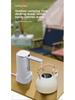 Foldable Electric Water Dispenser: Dual-Purpose Automatic Pump for Table & Bucket.