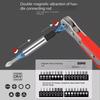 Ratchet Socket Set 1/4 Adjustable Socket Wrench CRV Screwdriver Bit Set 3/8 Socket Set Hand Tools Kit Car Tool