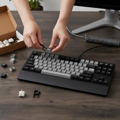 3-pin Tactile Mechanical Keyboard Switches For RGB Mechanical Keyboards Axis Clicky Linear Tactile Cross Shaft Switches