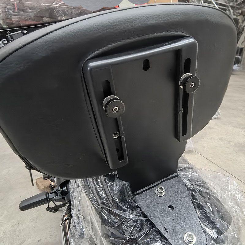 Compatible Accessory for Jinjila 350/450 Motorcycle Backrest Luggage Rack and Tail Box