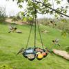 Outdoor Hanging Bird Feeder for Birds - Large Capacity Tube Feeder with Seed Ports, , Easy To and Clean