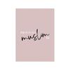 Islamic Calligraphy Watercolor Red Allah Muhammad Flower Quote Posters Canvas Painting Wall Art Pictures Living Room Home Decor
