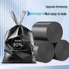 Durable Drawstring Trash Bags - Tear-Resistant, Self-Sealing Kitchen and Dormitory Use