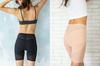 wear Bodywork Shorts LONG Pelvic Girdle Waist Pelvic Floor Muscles Patented Crotch Fabric Cotton BODY SPROUT [Just it] Non-Wired 100%