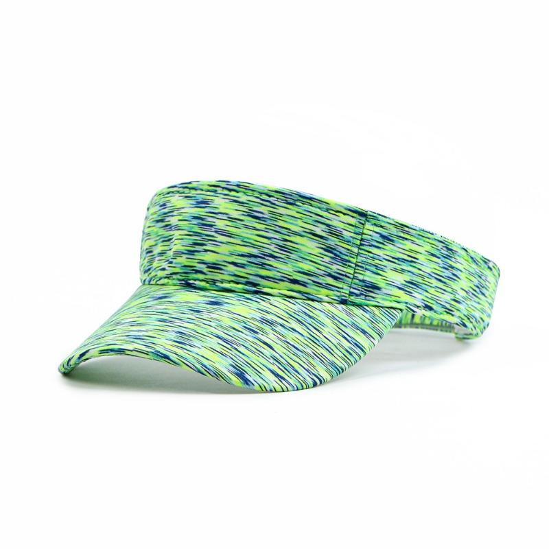 New Tie-dye Empty Top Hat Women's Outdoor Travel Sports Visor Golf Headless Hat