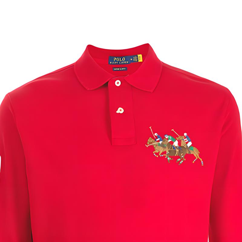 Polo Ralph Lauren Polo Shirts Men's Red Moderate 710814438-005