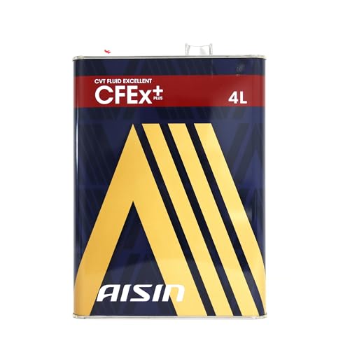 AISIN CVT Fluid Excellent Plus (CFEx+) for Metal Belt-Type Vehicles (Continuously Variable Transmission) - 4L (CVTF2004)