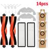 Pour Xiaomi Robot Aspirateur X10 Pièces de Rechange Brosse Principale Latérale Filtre Hepa Chiffon de Lavage Sac à poussière Accessoires