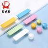 KAK Dětské dřevěné knoflíky a úchytky ke skříňkám Kuchyňské úchytky na dveře Macaron úchytka na skříňku Šuplíkové knoflíky Nábytkové úchytky