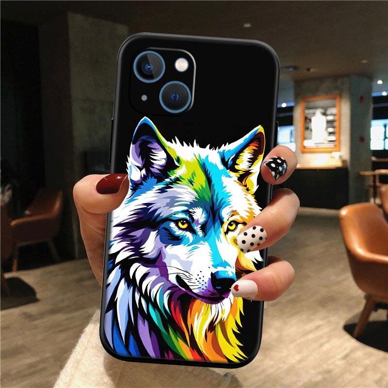 Animal Wolf Shell Phone Case for Samsung Galaxy S20 S21 S22 Ultra FE Plus A21S A22 A24 A25 A26 A30 A30S A31