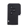 2/3 Buttons Smart Card Remote Key Shell Case For Renault Clio Logan Megane 2 3 Scenic Laguna Espace Black Car Key Case