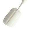 Sponge Bottle Dish Brush Cleaning Long Handle Scrubbing Soft Sponge Washing Cup Brush White