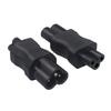 IEC320 C6 to IEC320 C5 Power Male to Female Socket Adapter Computer Power Supply Plugs Connectors for Laptop