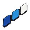 3 Colors Grille Badge Emblem Decals For Toyota Tacoma Tundra 4Runner TRD Rav4 CHR Highlande Strip Air Inlet Auto Car Accessories