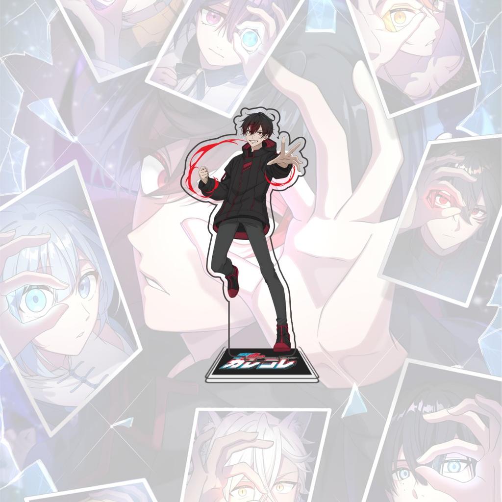Anime KAREKORE OF MIXEDBLOOD 15cm Acrylic Standing Figure Model Desktop Bookshelf Decoration Fan Collection Gift