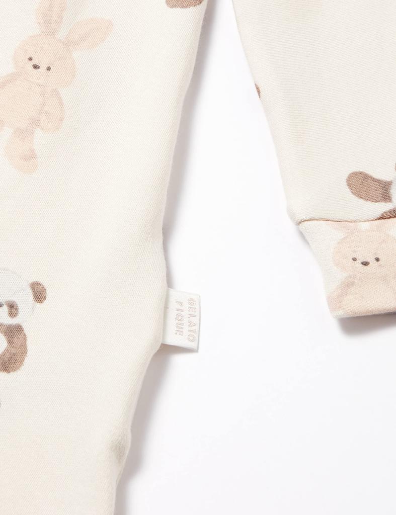 KIDS stuffed animal pattern dress PKCO225434 CRM XXS [Gelato Pique]