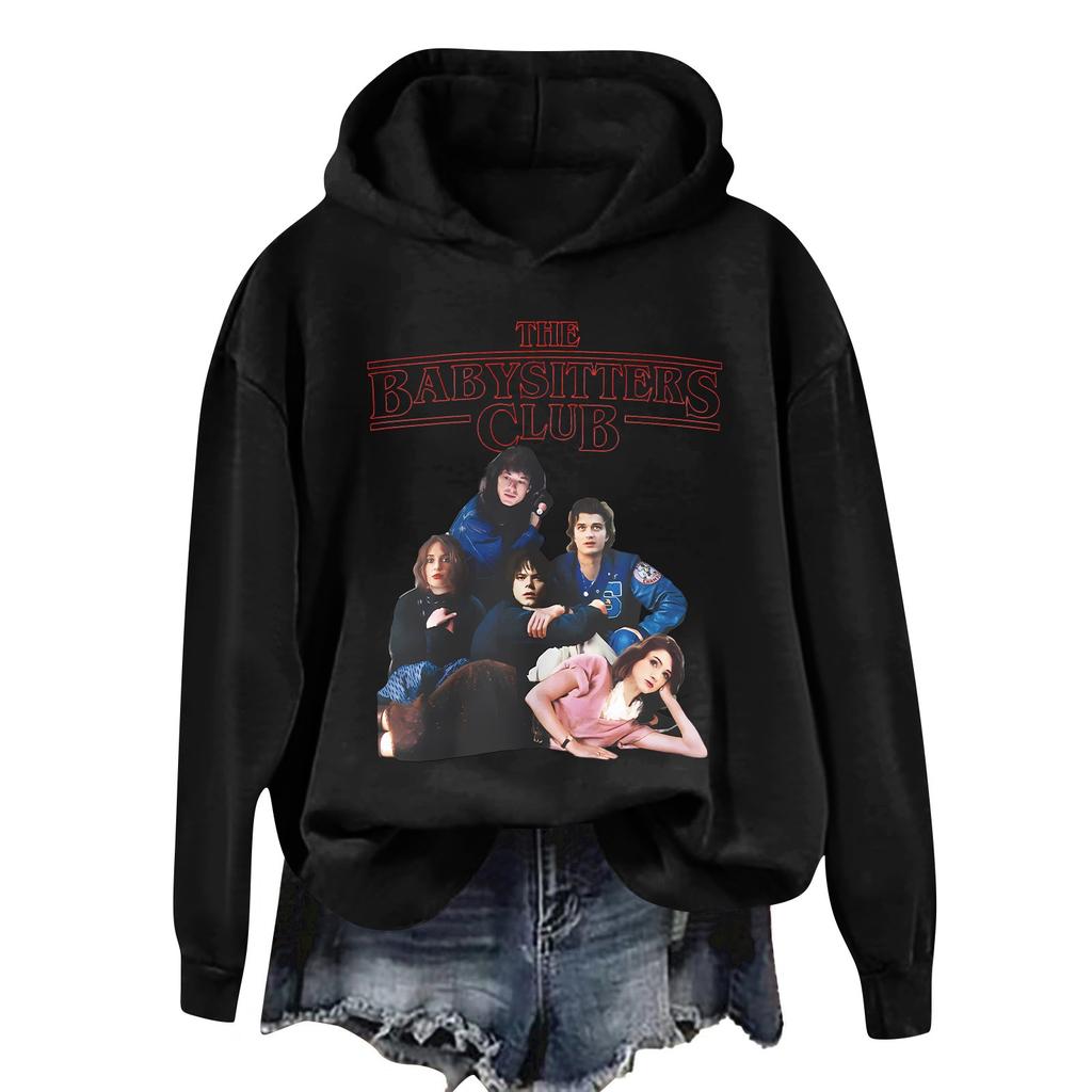 Damen- und Herren-Unisex-Mode-Outfit Trainingsanzug Bedrucktes Langarm-Casual-Kapuzensweatshirt